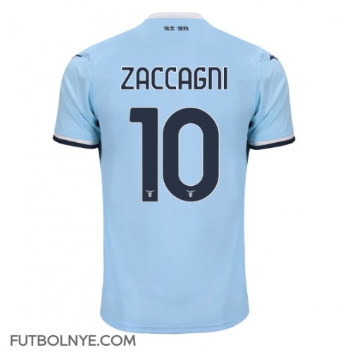 Camiseta Lazio Mattia Zaccagni #10 Primera Equipación 2024-25 manga corta